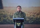 Panglima TNI Bersama Menteri Pertanian Melaksanakan Panen Raya Kedelai Ketahanan Pangan TNI AL di Nganjuk